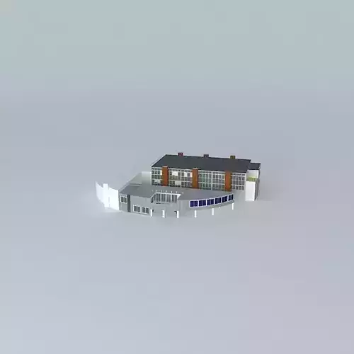 ITECH 3D building 3D model