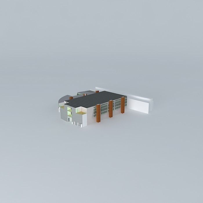 ITECH 3D building 3D model_2