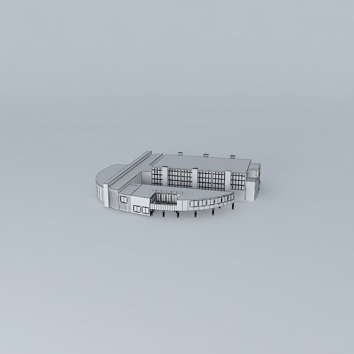 ITECH 3D building 3D model_3