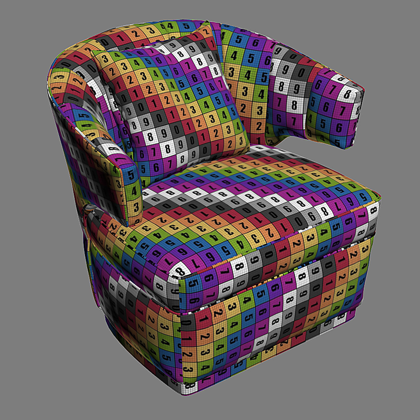 GIBBS Occasional Armchair 3D model_12