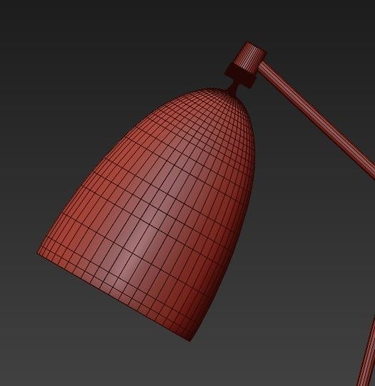 Grasshopper Lamp by Gubi 3D model_1