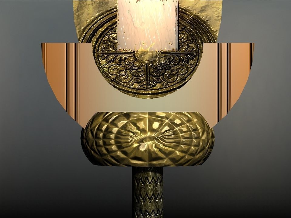 Elemental great swords collection Low-poly 3D model_16