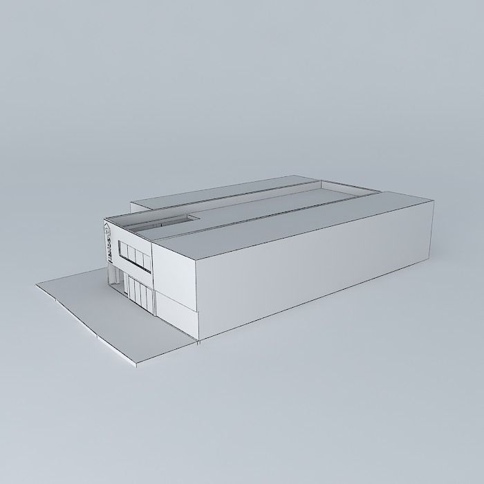Tekoa shop exterior Free 3D model_4