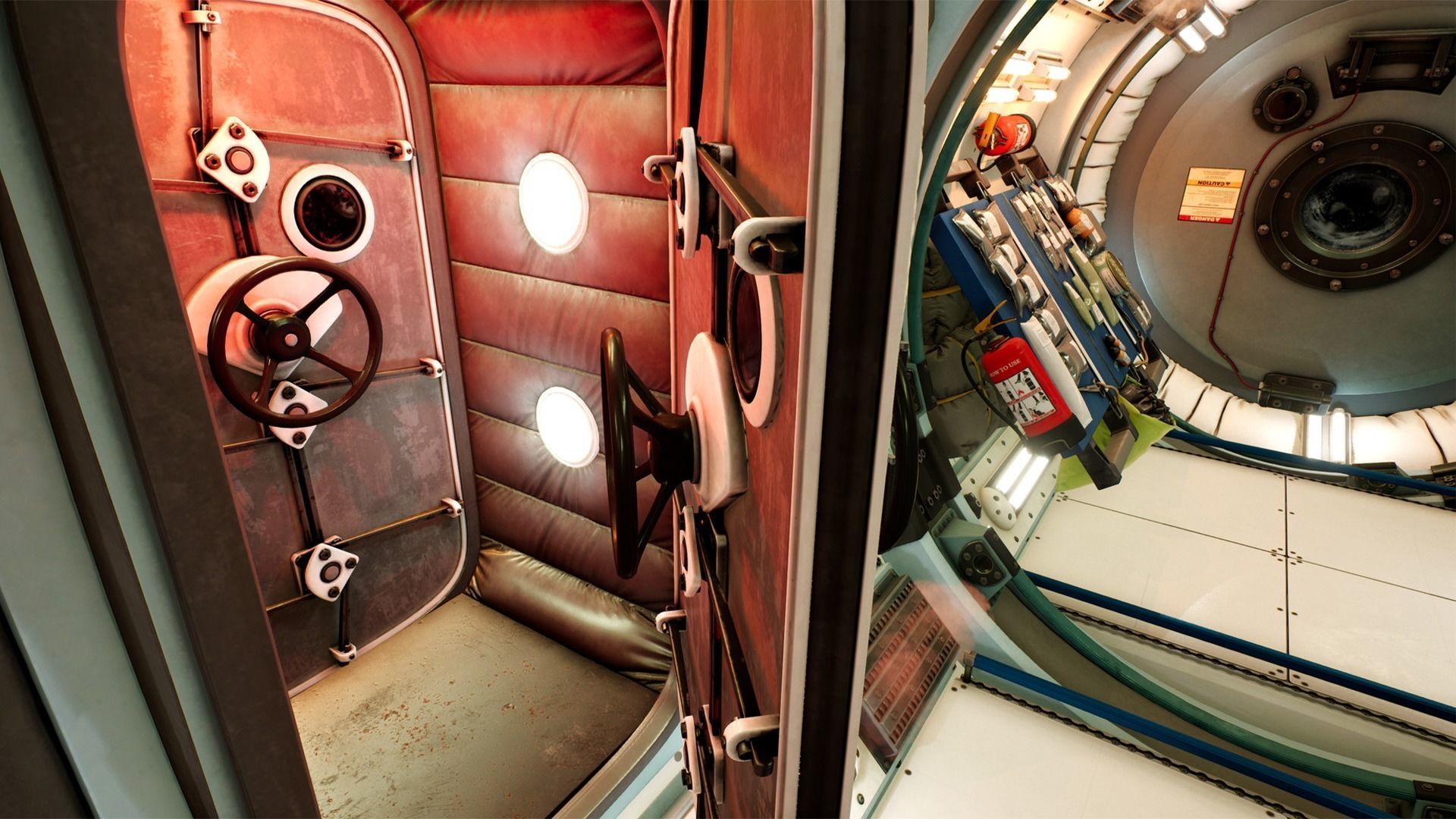 Generic Space Station Low-poly 3D model_6