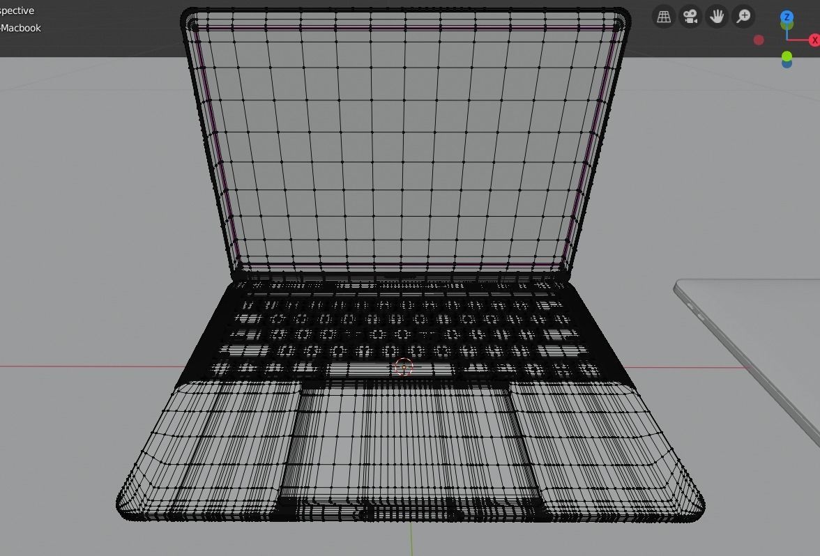 Apple Macbook Pro 13 Inch In Official Colors with Cases 3D model_14