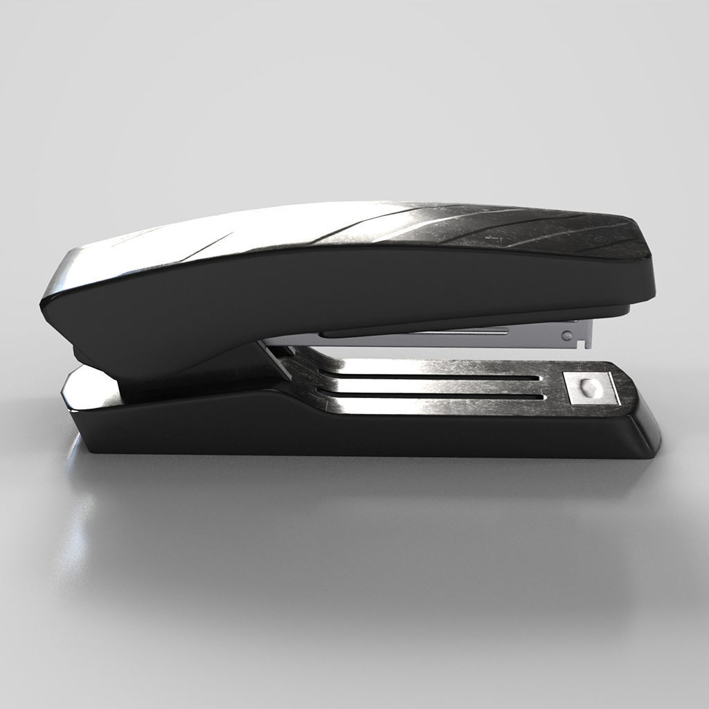 Stapler Low-poly 3D model_6