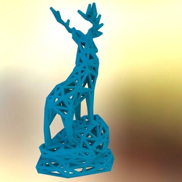 Deer Adult Male  3D print model_55