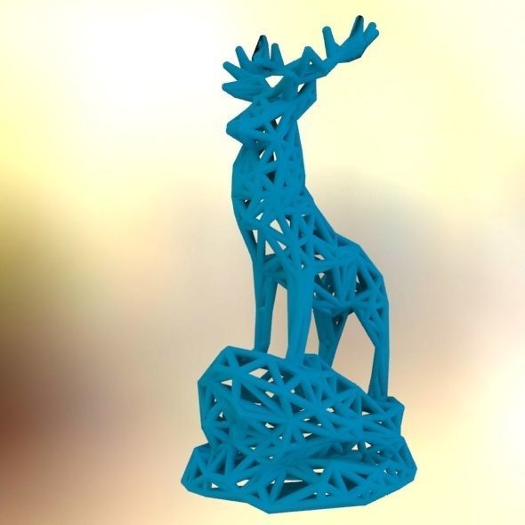 Deer Adult Male  3D print model_38
