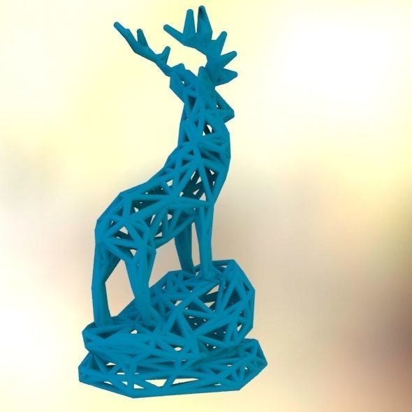Deer Adult Male  3D print model_53