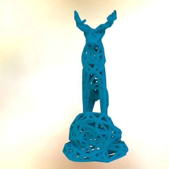 Deer Adult Male  3D print model_42