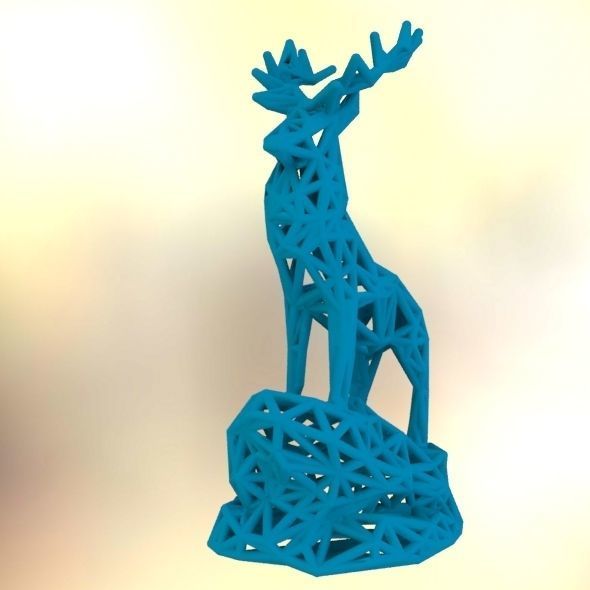 Deer Adult Male  3D print model_39
