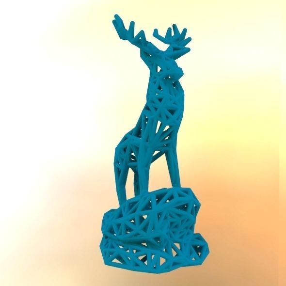 Deer Adult Male  3D print model_44