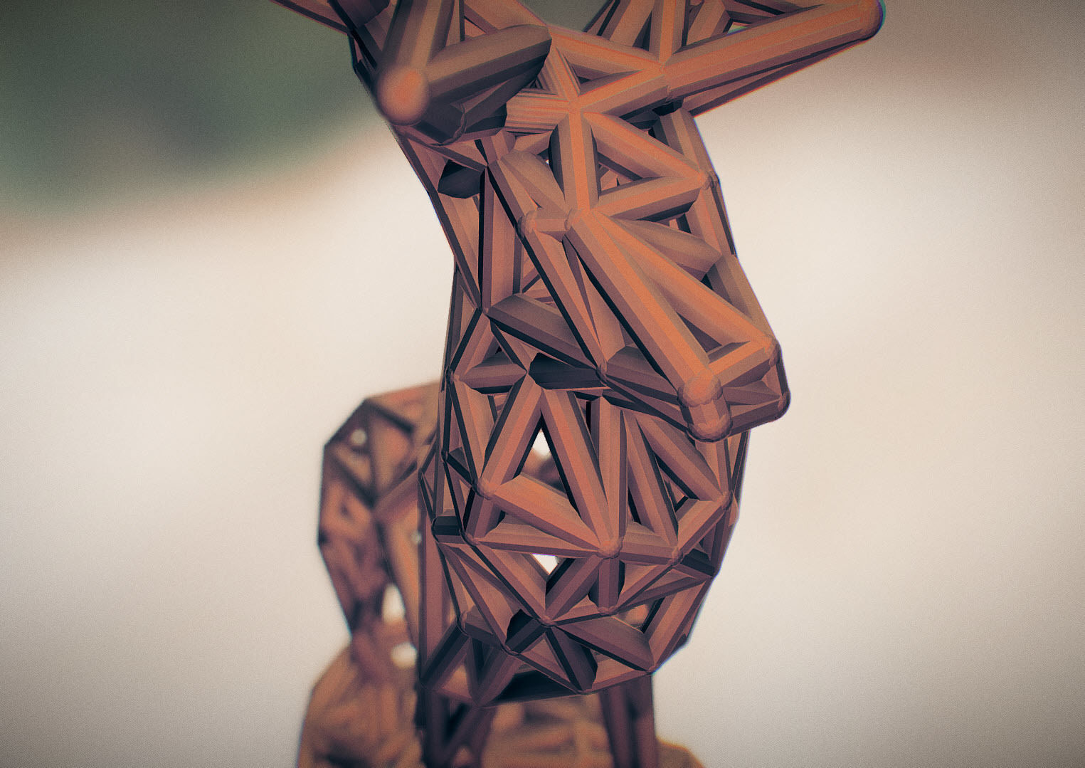 Deer Adult Male  3D print model_36