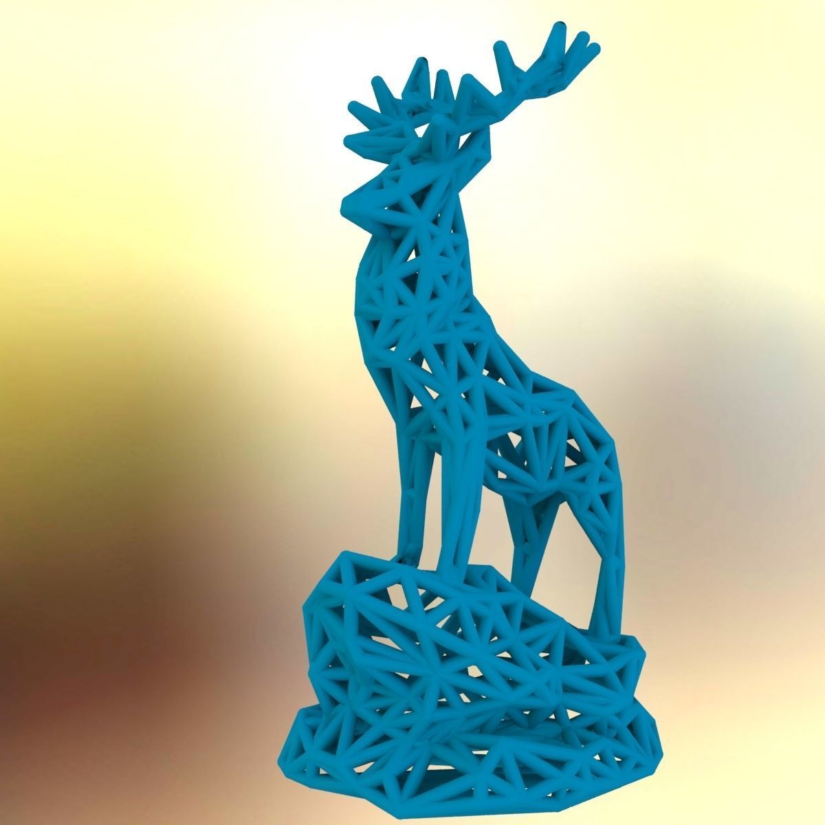 Deer Adult Male  3D print model_57