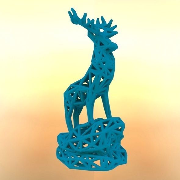 Deer Adult Male  3D print model_45