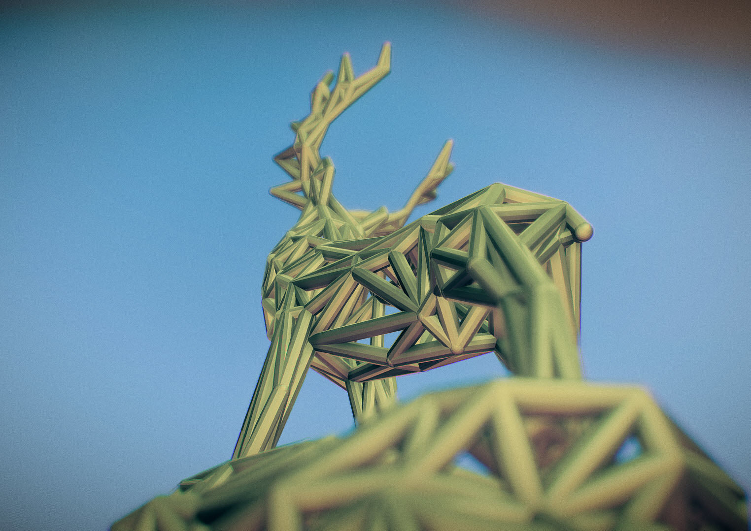 Deer Adult Male  3D print model_35