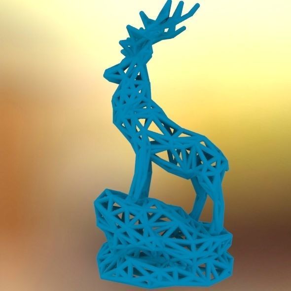 Deer Adult Male  3D print model_64