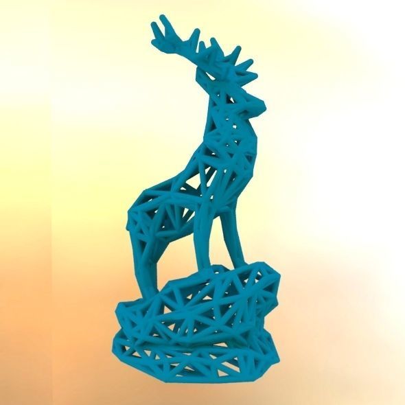 Deer Adult Male  3D print model_46