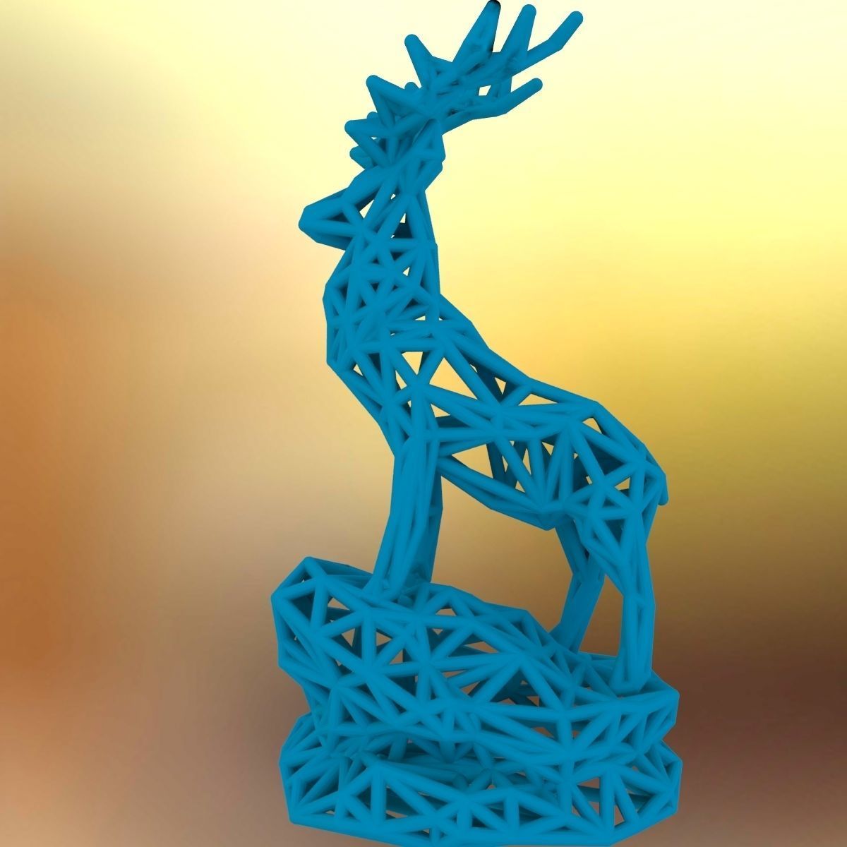 Deer Adult Male  3D print model_54