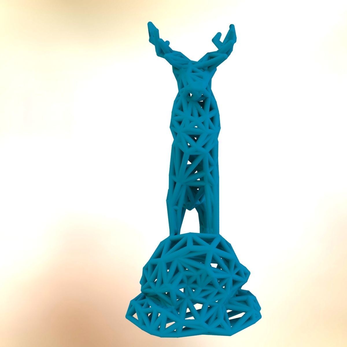 Deer Adult Male  3D print model_41