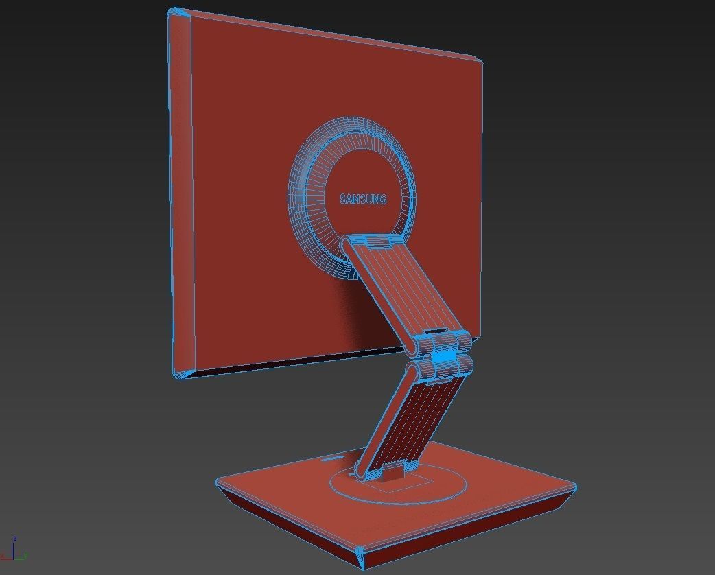 Monitor Samsung 770P 3D model_1