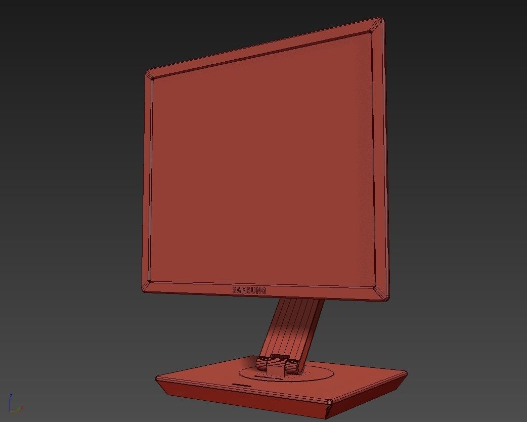 Monitor Samsung 770P 3D model_6