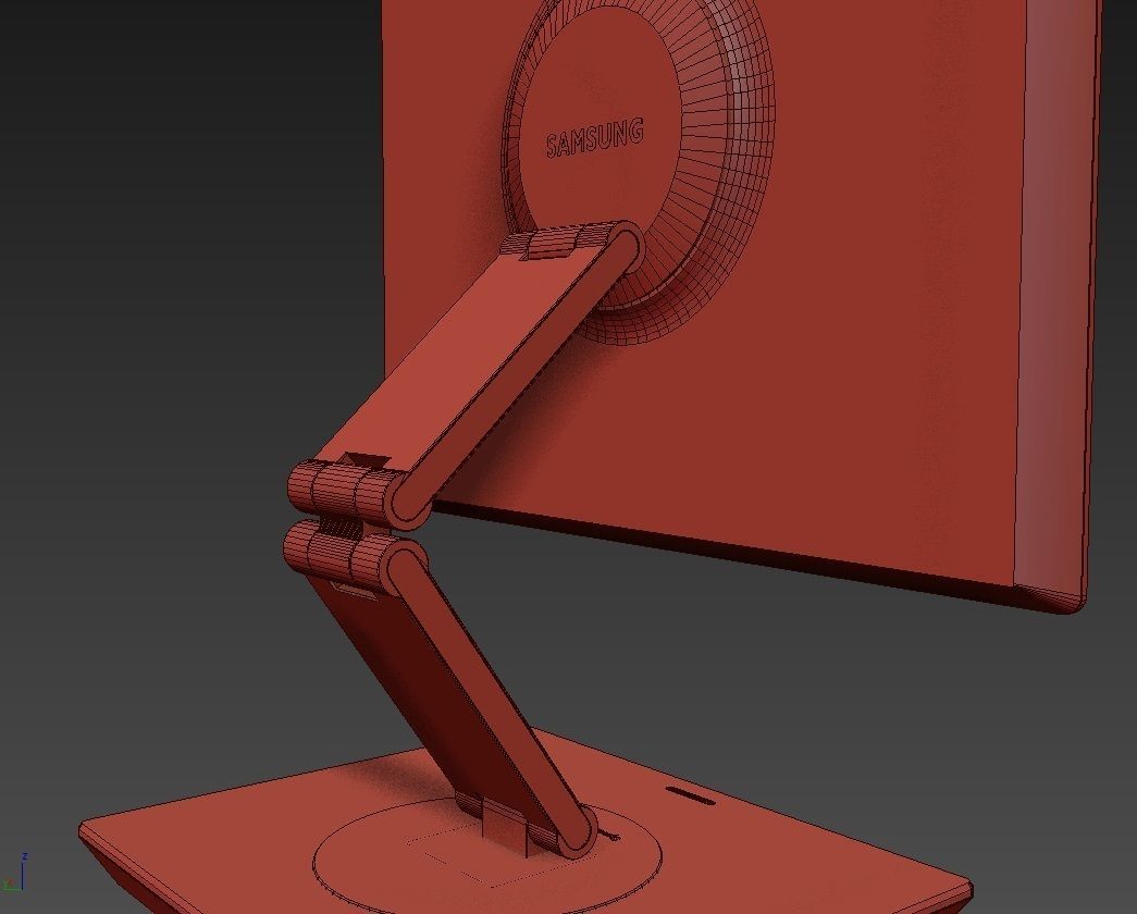 Monitor Samsung 770P 3D model_8