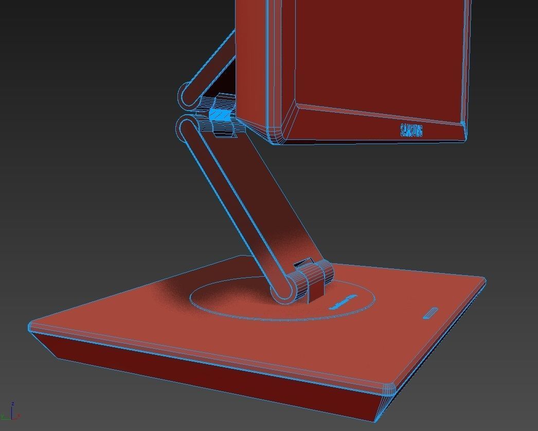 Monitor Samsung 770P 3D model_11