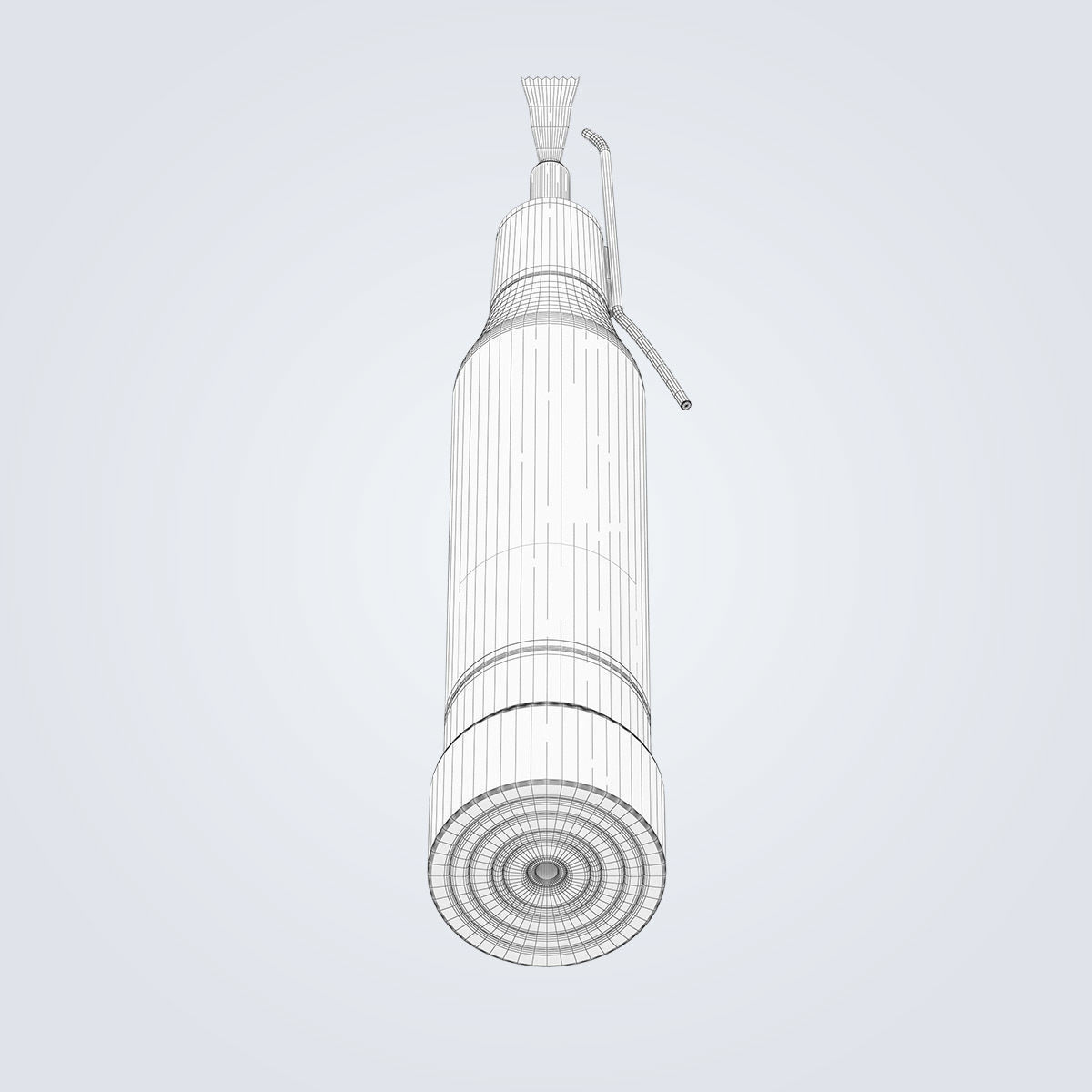 Bone Saw 3D model_30