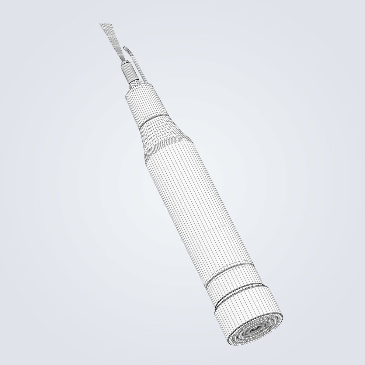 Bone Saw 3D model_29