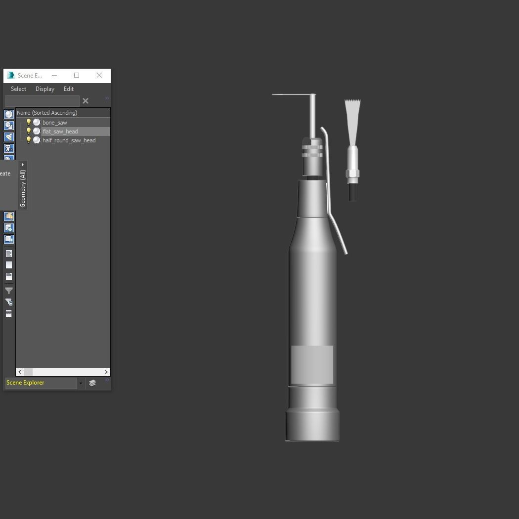 Bone Saw 3D model_32