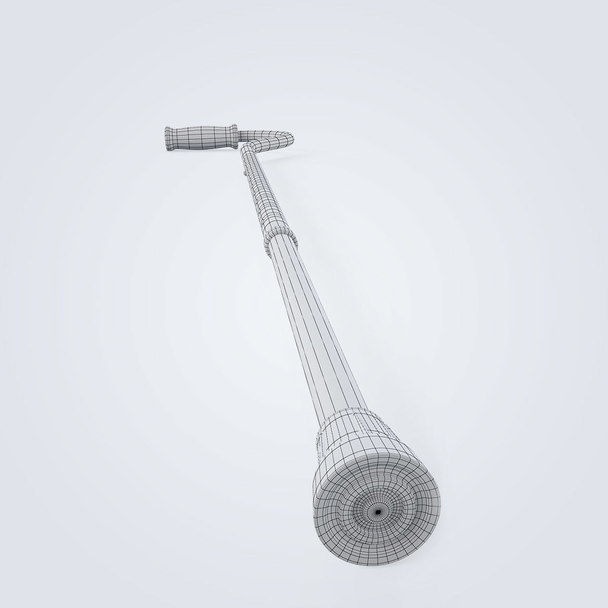 Offset Cane 3D model_14