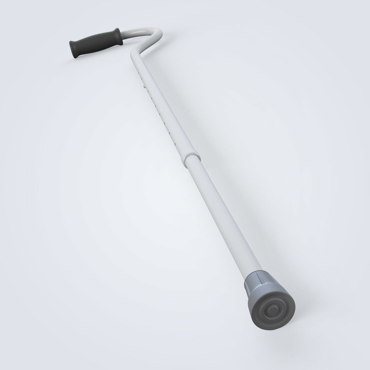 Offset Cane 3D model_6