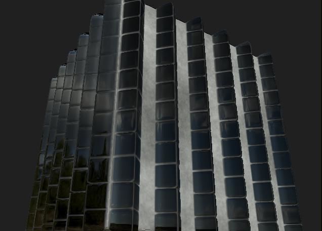 Ultra Low-Res Urban Building Facade Pack 256x256 Texture_9