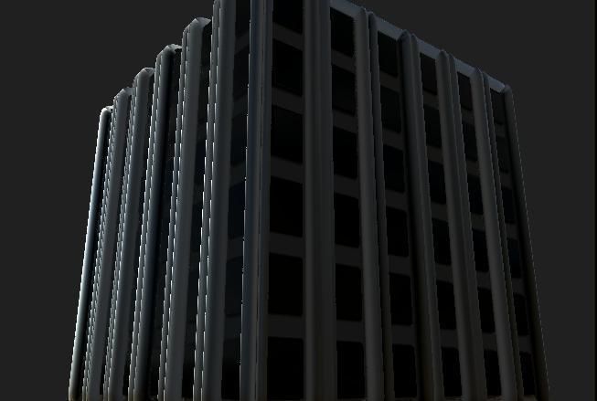 Ultra Low-Res Urban Building Facade Pack 256x256 Texture_10