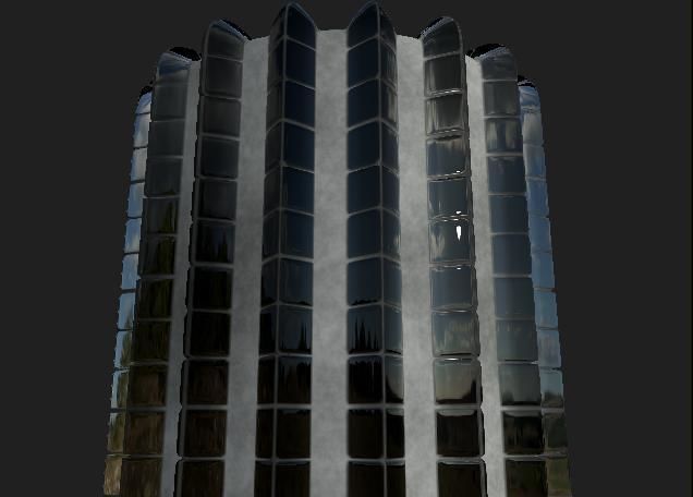 Ultra Low-Res Urban Building Facade Pack 256x256 Texture_20