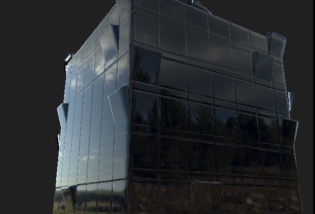 Ultra Low-Res Urban Building Facade Pack 256x256 Texture_11