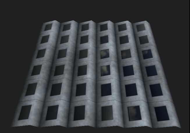 Ultra Low-Res Urban Building Facade Pack 256x256 Texture_25