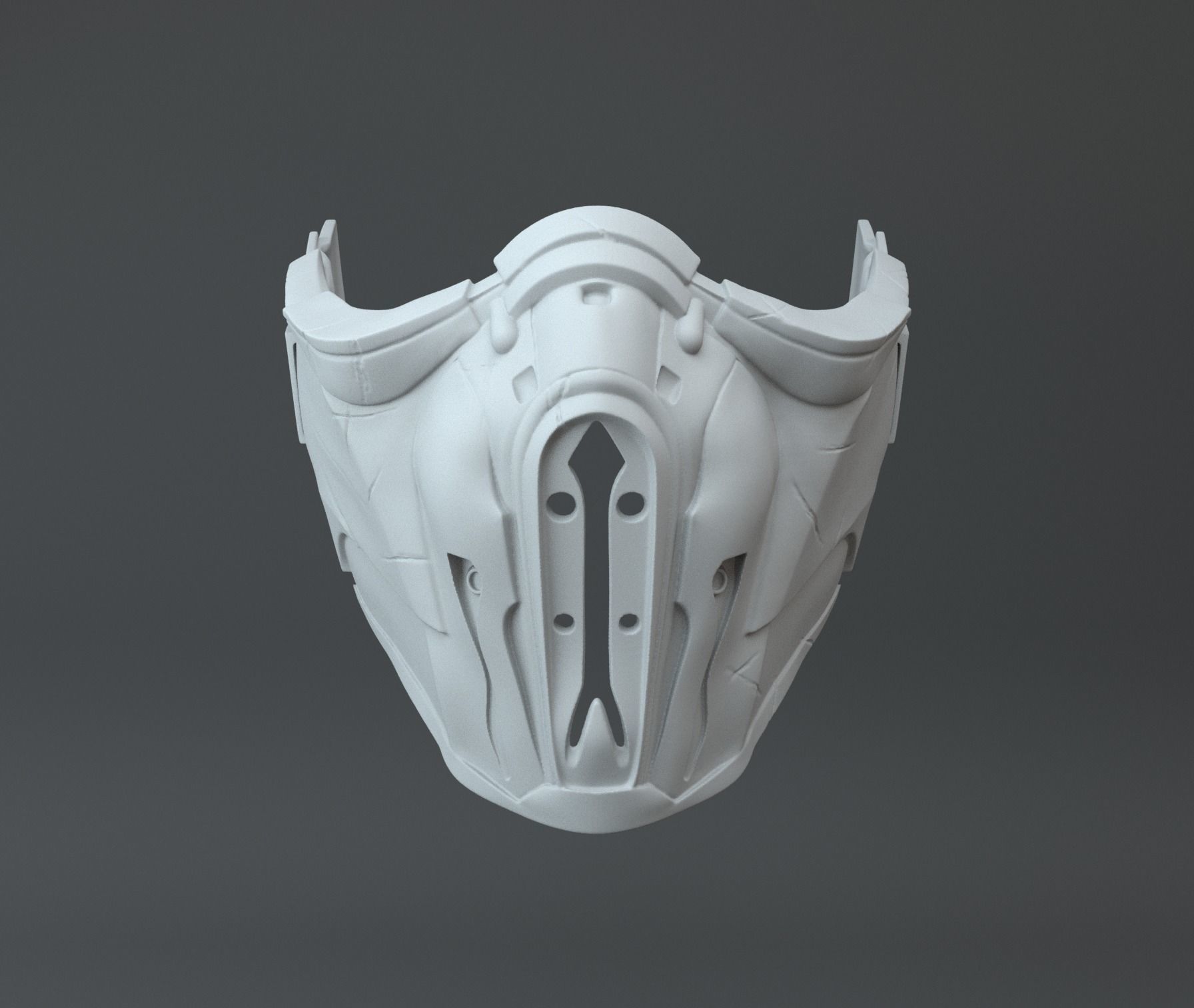 Sub-Zero SUBZERO Mask Mortal Combat X 3D print model_2