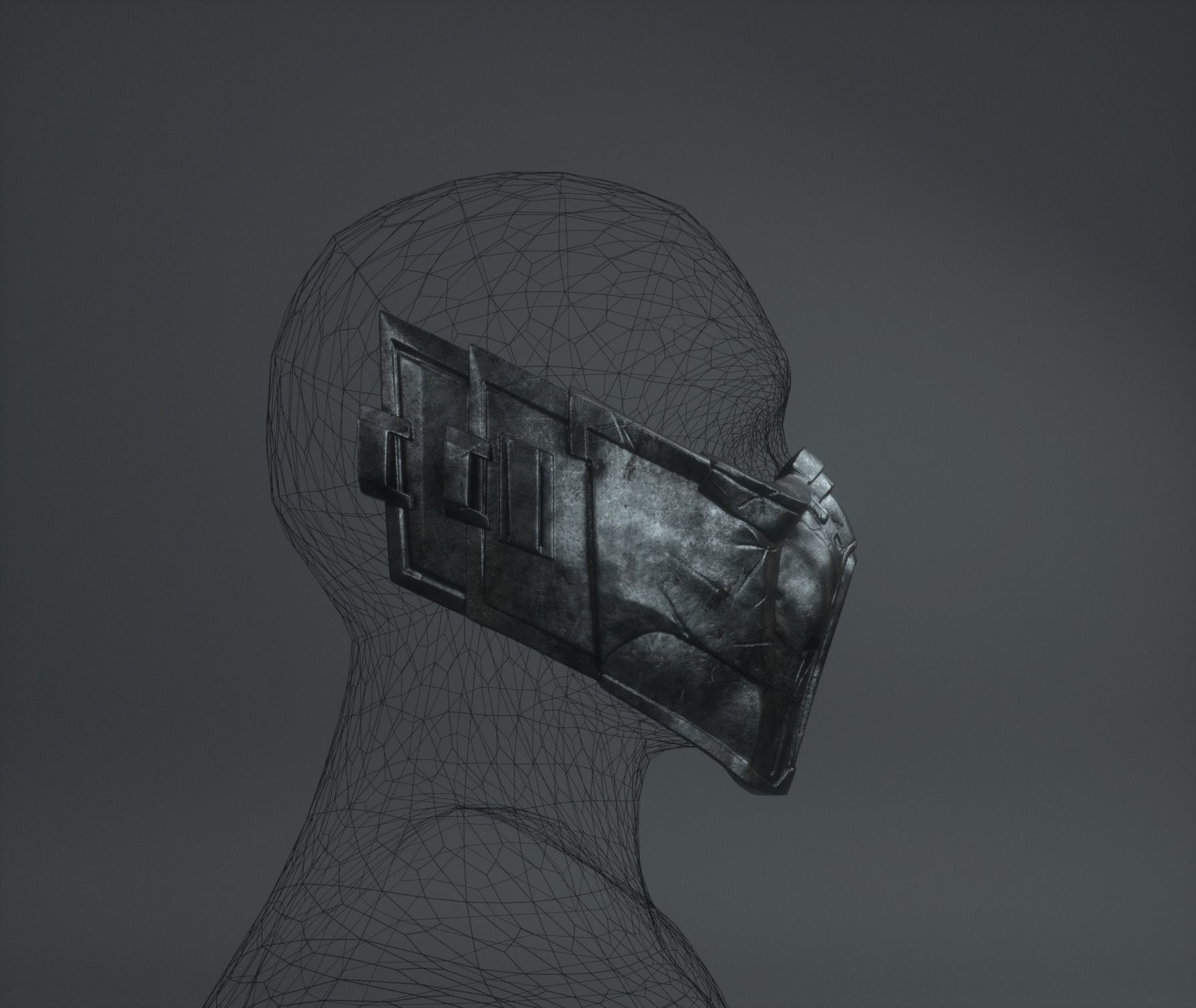 Sub-Zero SUBZERO Mask Mortal Combat X 3D print model_14