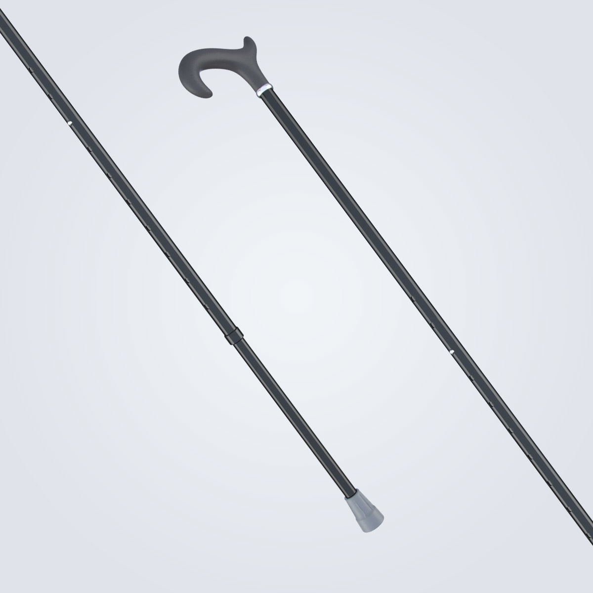 Walking Cane 3D model_3