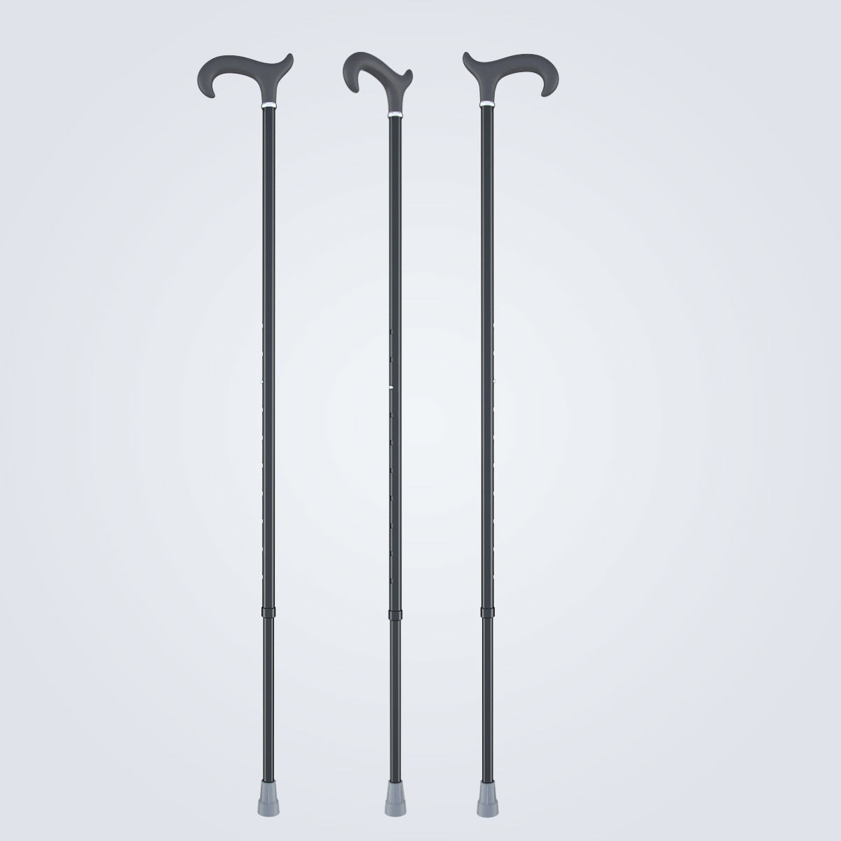 Walking Cane 3D model_2