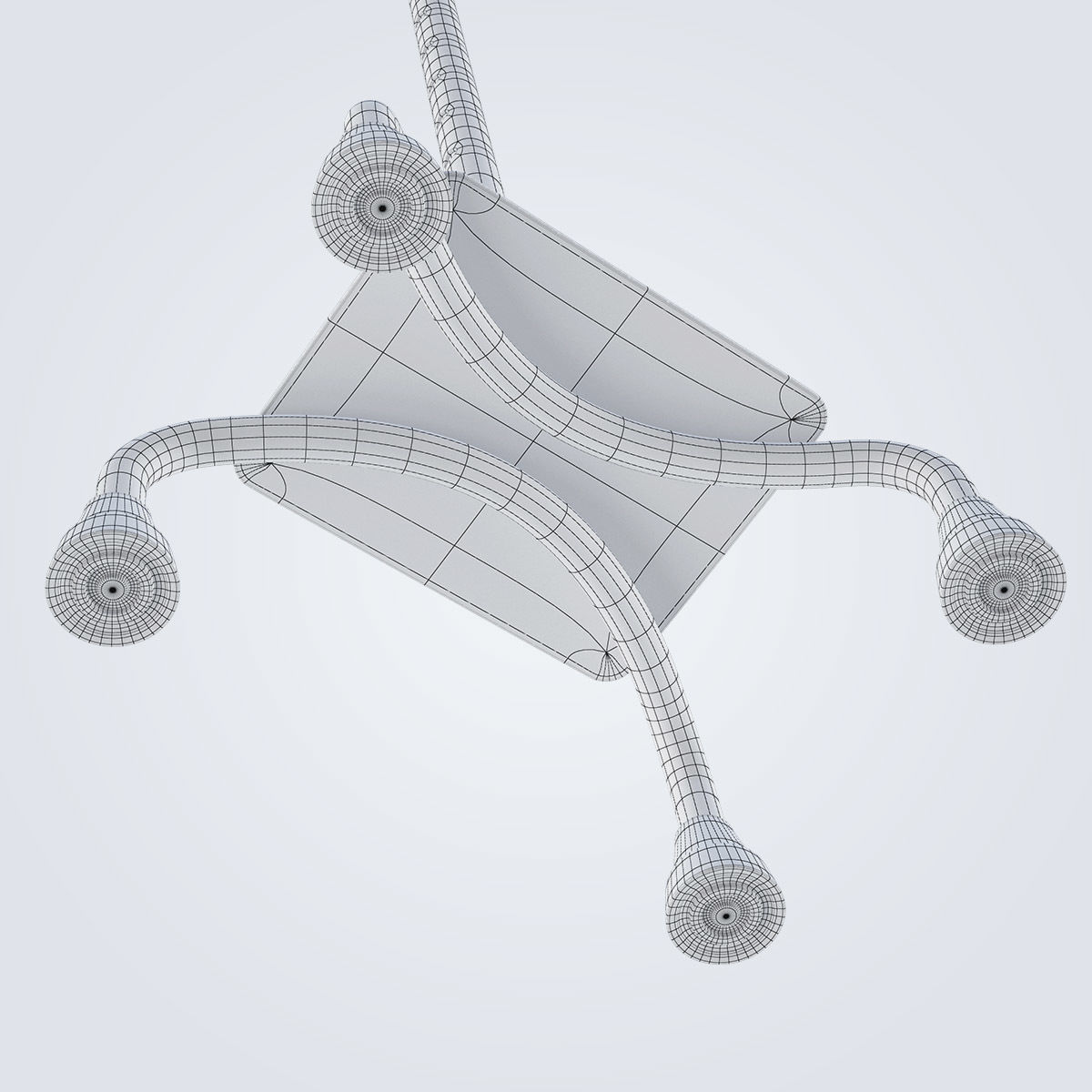 Walking Cane 3D model_13