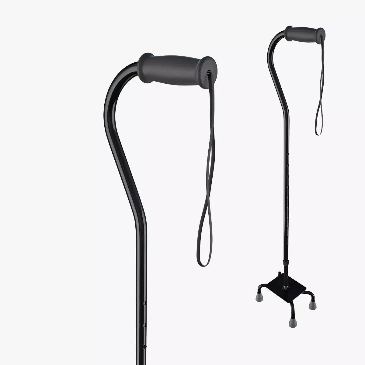 Walking Cane 3D model_0