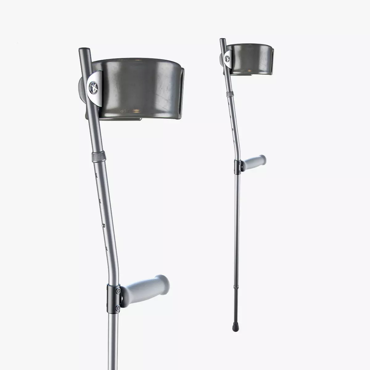 Crutches crutch 3D model