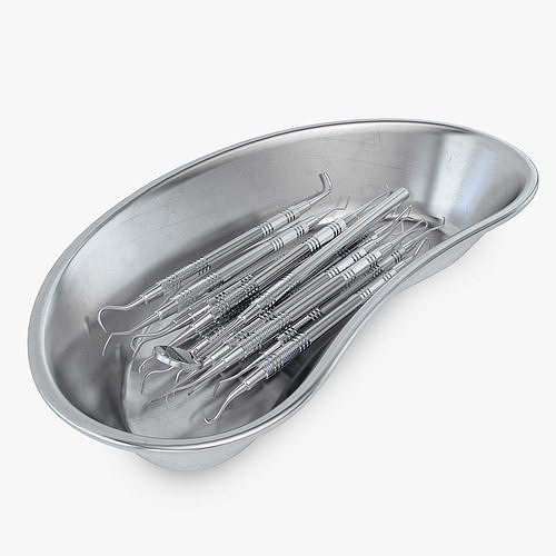 Dentist Pick Bowl 3D model