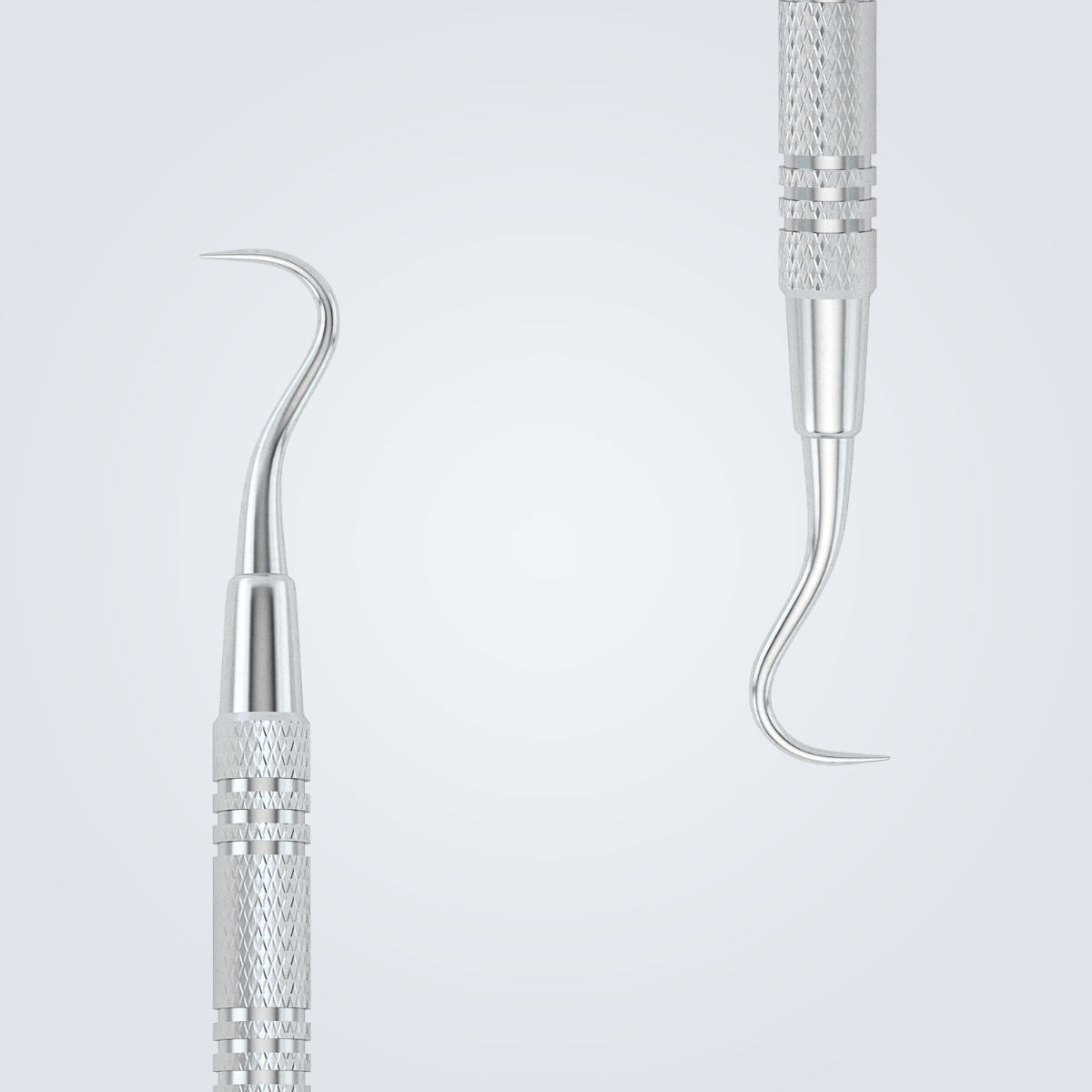Dentist Pick Set 3D model_14