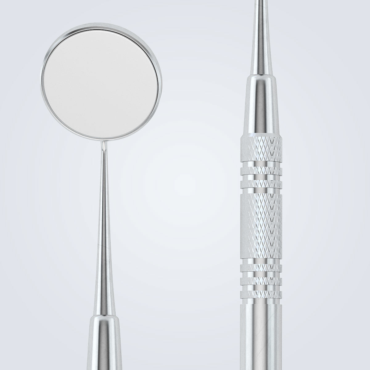 Dentist Pick Set 3D model_4