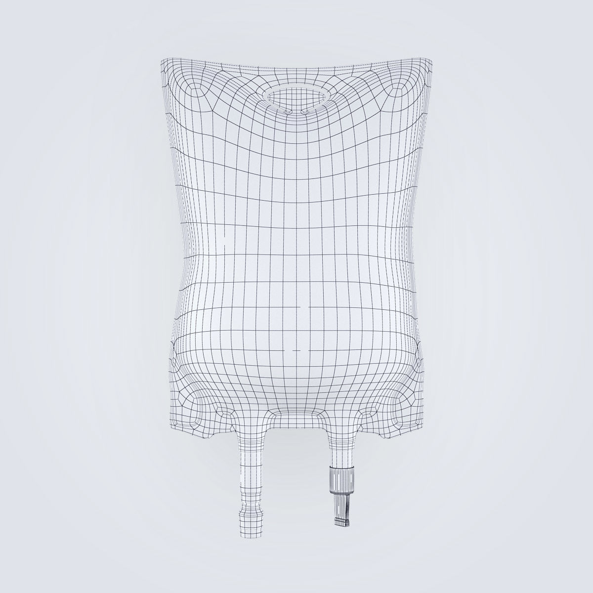 Full IV Bag 3D model_9