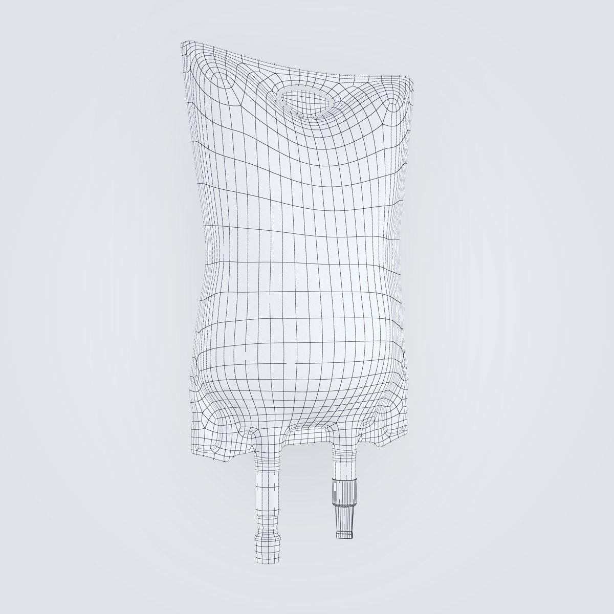 Full IV Bag 3D model_10